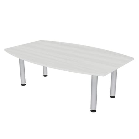 Skutchi Designs 45 in W, 71.5 in L, 29 in H, Engineered Wood Top, White HAR-BOT-46X72-PT-WC